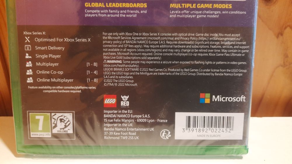 LEGO Brawls для Xbox Series X, новий, запечатаний диск