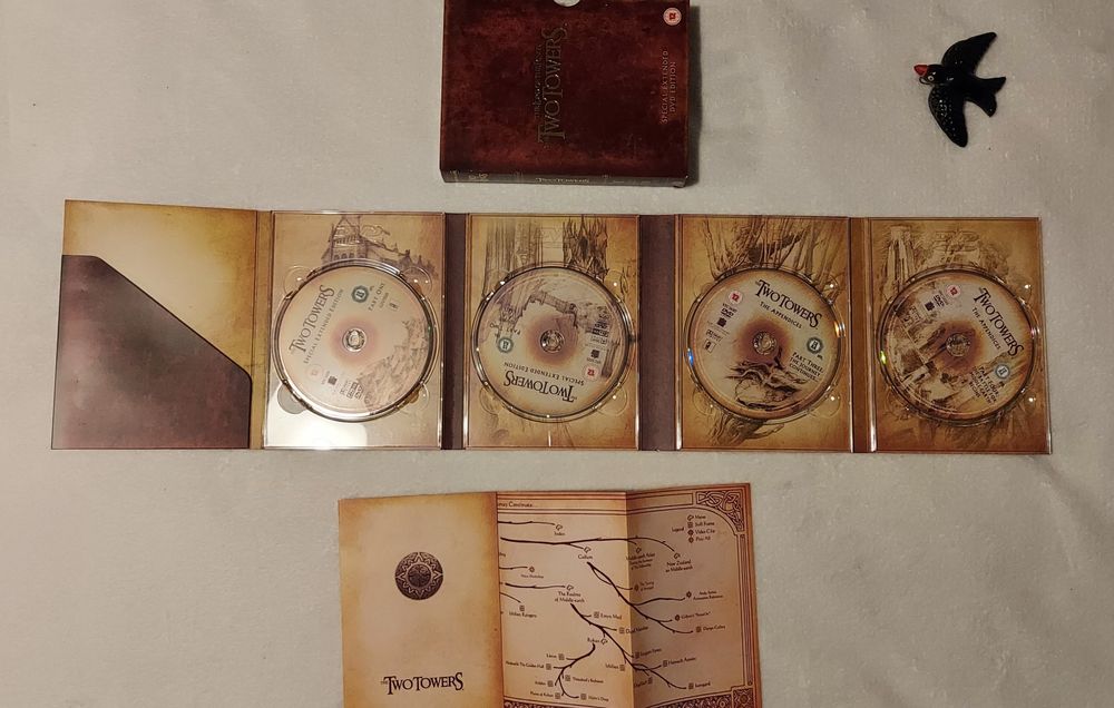 The Lord of the Rings - versão fã/colecionador-12 DVD's