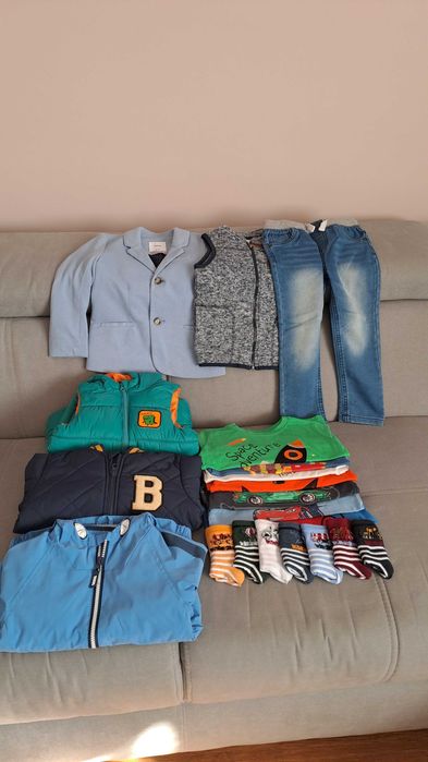 zestaw ubranek dla chłopca 98