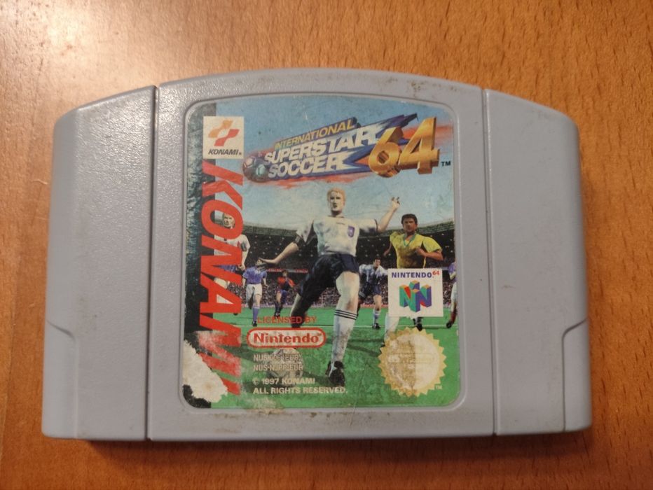 International Superstar Soccer 64 Nintendo 64 N64 PAL Original Testado