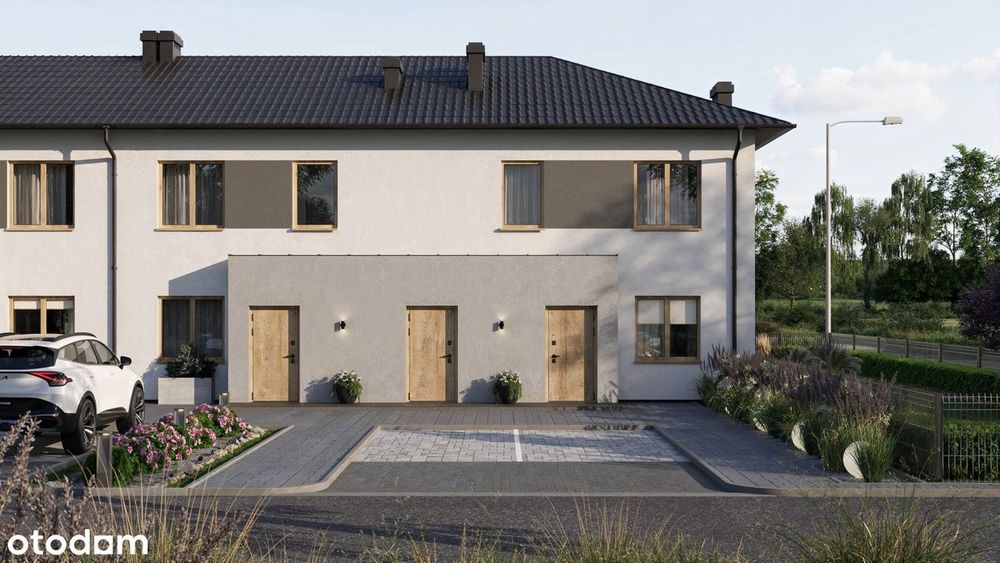 Rezerwacja-Mieszkanie w nowym budynku 54m2 balkon, strych, m.postojowe