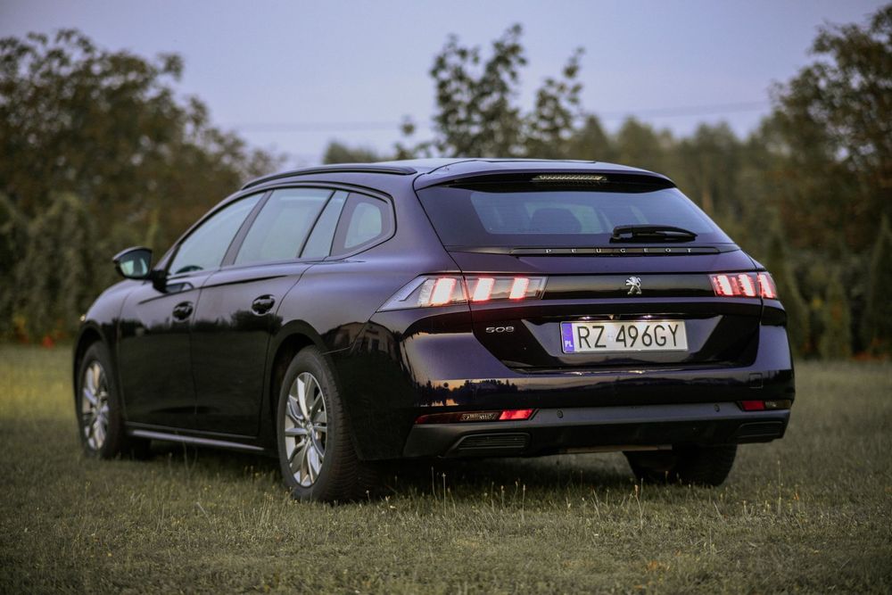 Peugeot 508 OKAZJA! Stan idealny, automat, PRZEBIEG 94000km, kamery, FV 23%