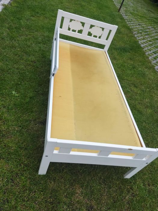 Dziecięce łóżko białe 160/70