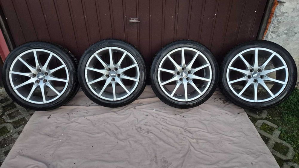 Felgi PLW 5x112 R17 audi vw - całe koła lato