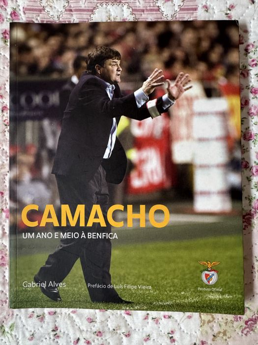 Livro Camacho - um ano e meio à Benfica
