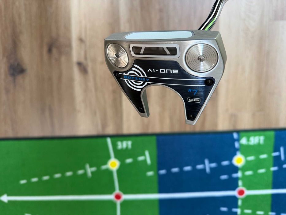 Kij golfowy Putter Odyssey AI-ONE Silver Seven DB 2025 RH, 34”