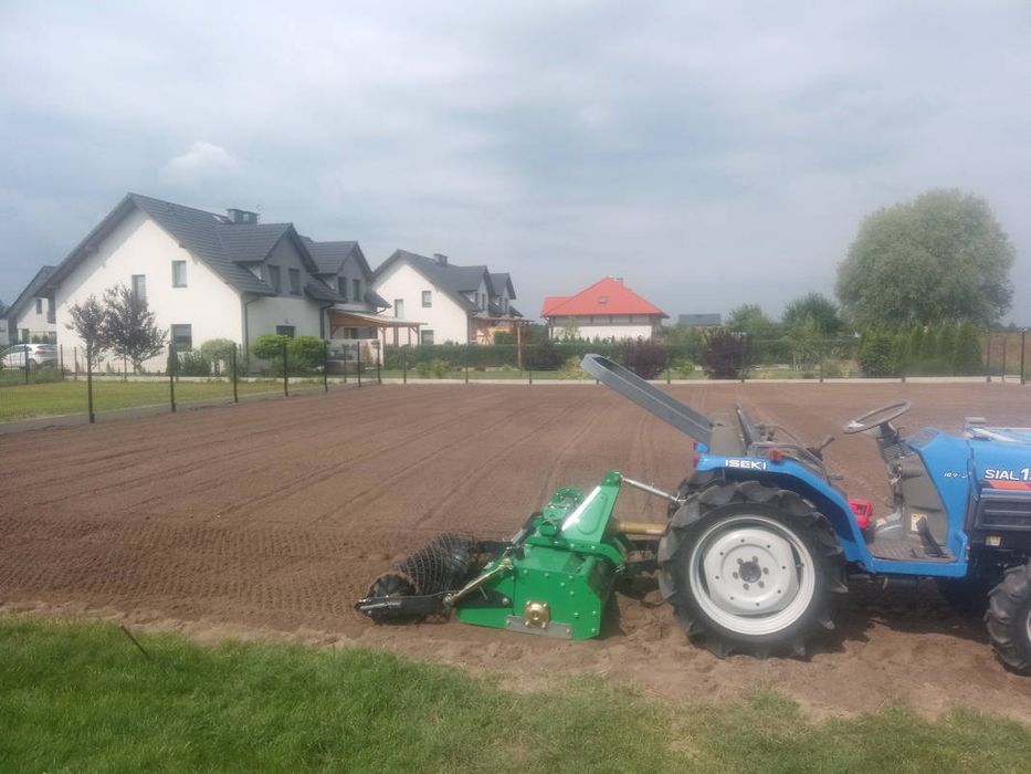 Usługa mini traktorem
