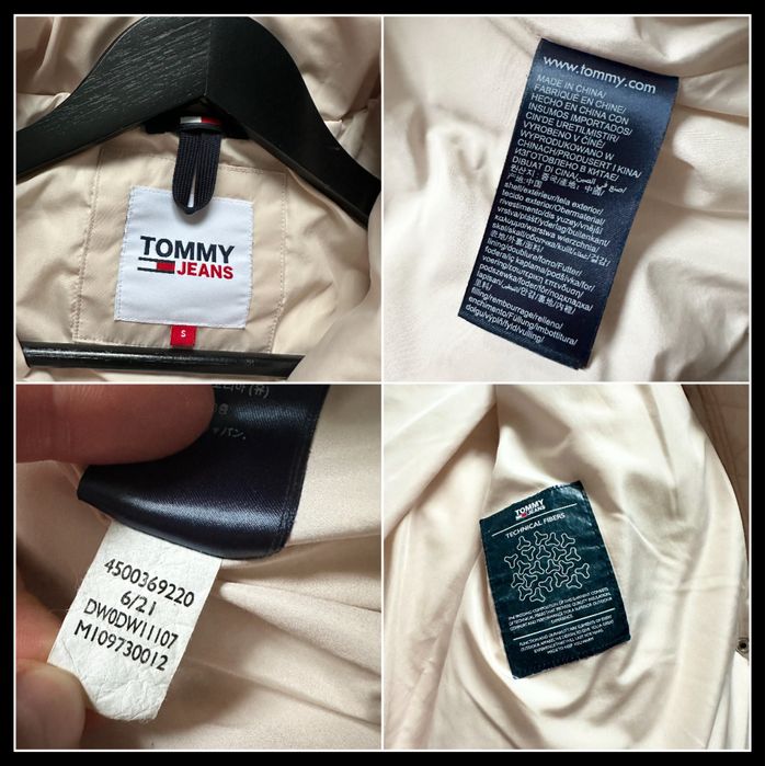 Куртка-пальто Tommy Hilfiger жіноча б/в