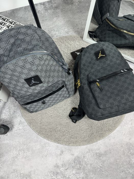 Портфель Jordan, Рюкзак Джордан, Сумка В чорному та сірому кольорі