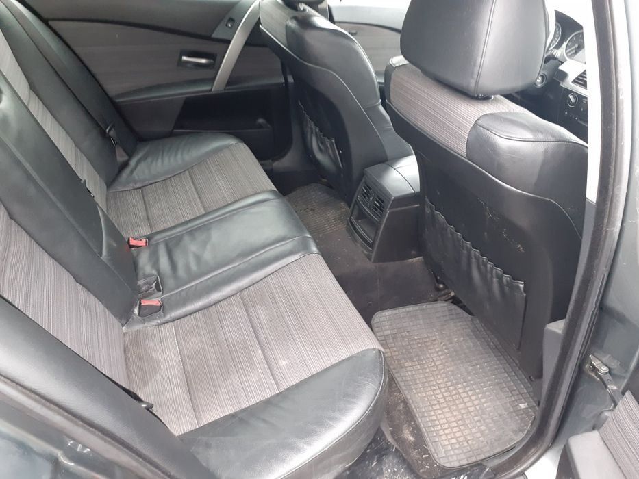 BMW e60 e61 2.2 zderzak maska lampa blotnik drzwi TITANGRAU METALLIC