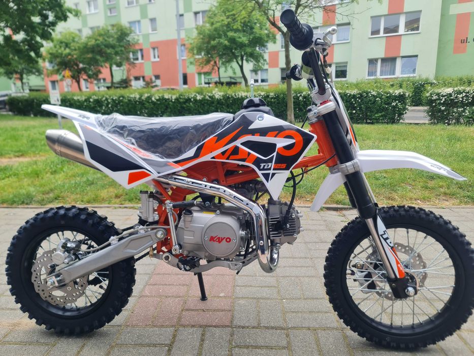 KAYO 125 TD!PIT BIKE !Dla początkujących!9-12 lat! Manual! Raty!Dowóz!