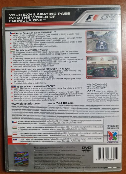 Play Station 2 - Formula 1 04