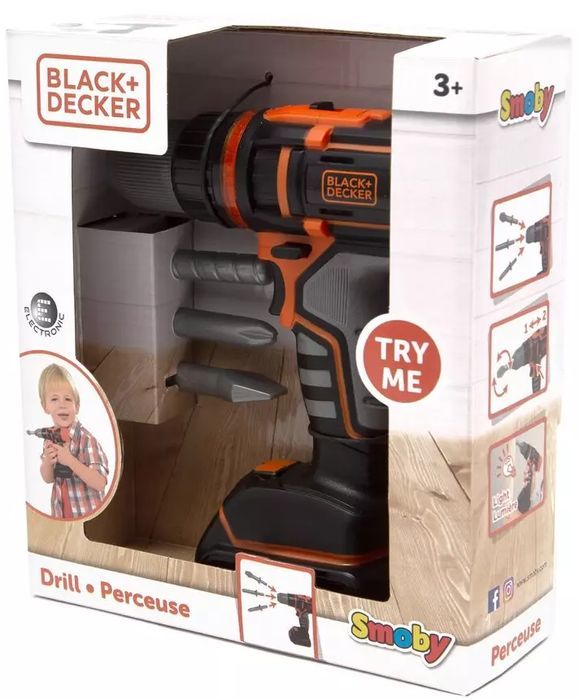 Black + Decker. Wiertarko-wkrętarka. Smoby