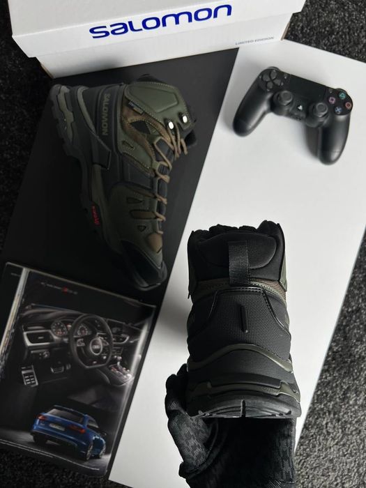 ТОП! Salomon Quest 4 GTX Khaki Fur 41 42 43 44 45 46 соломон квест
