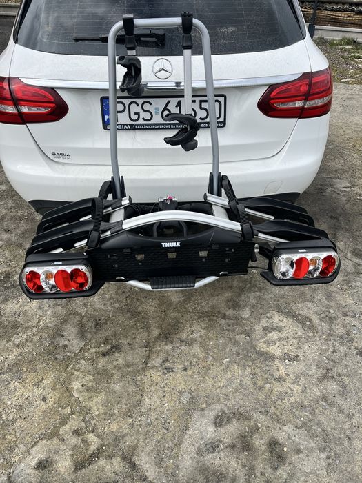 Bagaznik rowerowy na hak Thule model Euroway 920 uchylny zamykany rozc