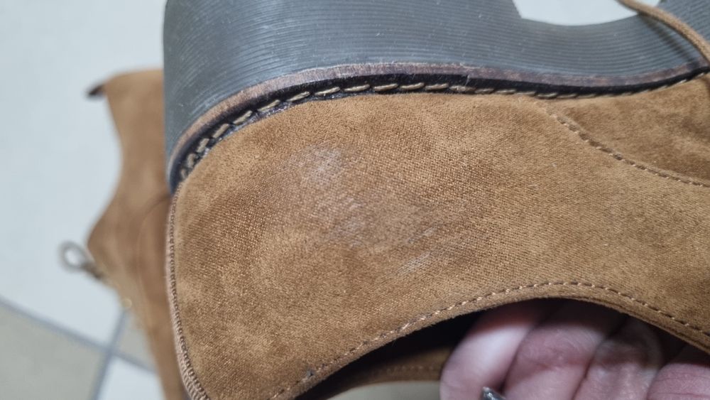 Brązowe półbuty oksfordy na platformie stradivarius 38