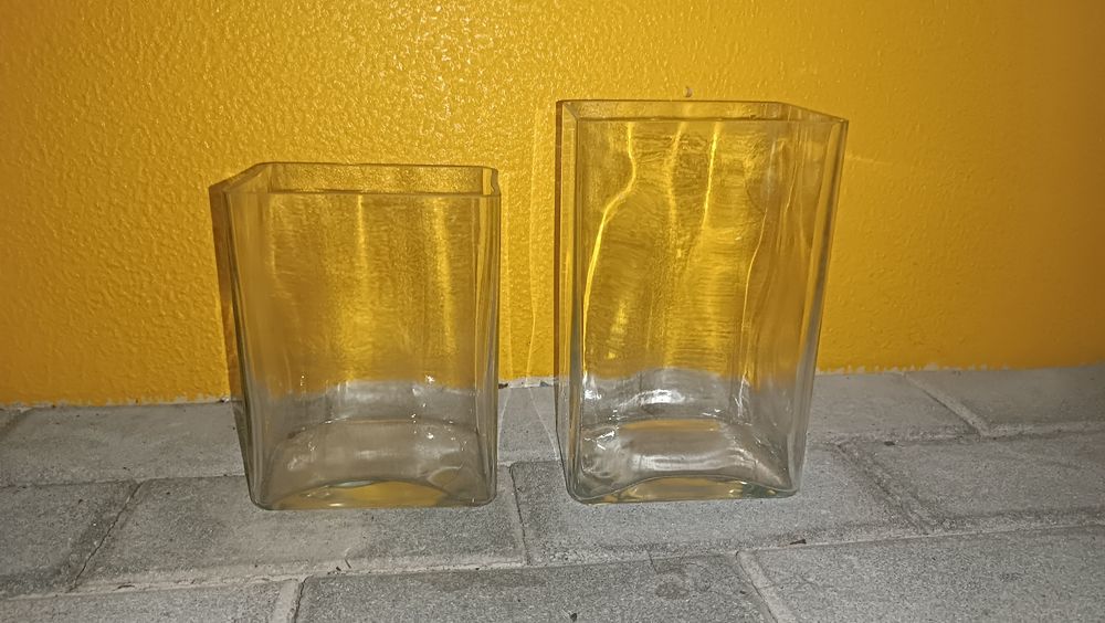 Conjunto de 3 Jarras Retangulares