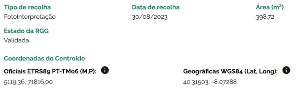 Terreno rústico em Sinde, concelho de Tábua