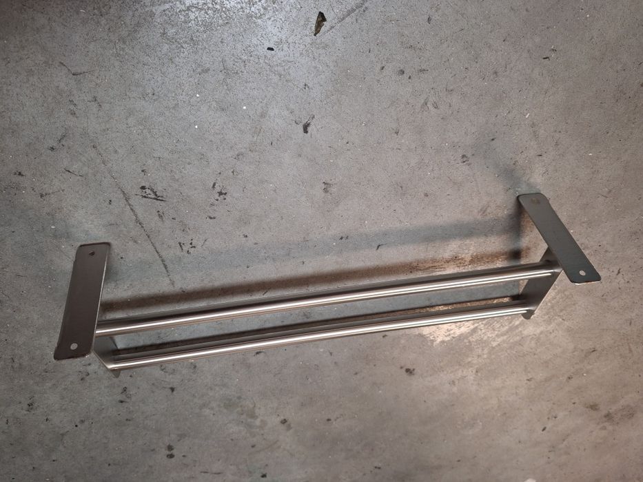 Toalheiro inox 45 cm