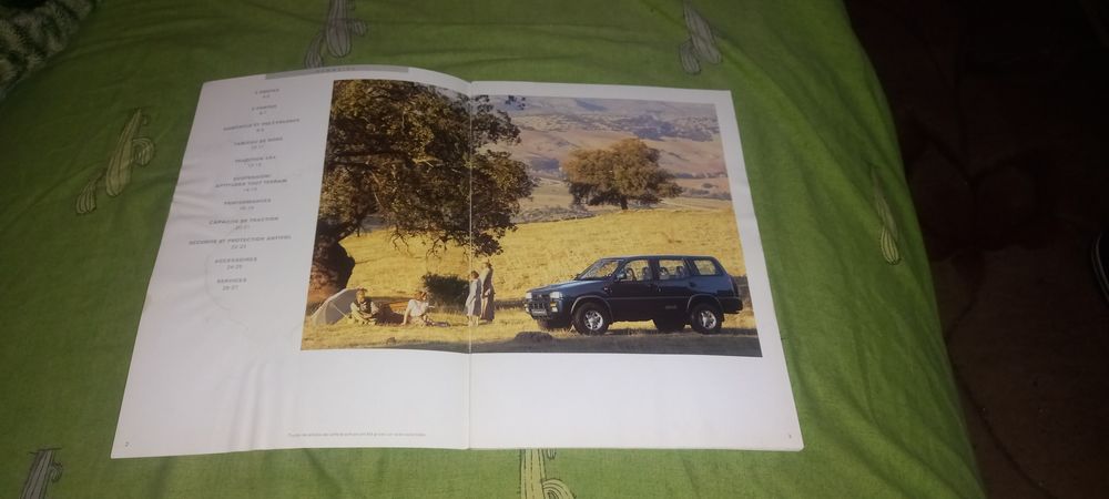 Брошура Nissan Terrano II 1995-96 рр. LX SLX SE 2.4i 2.7 TD