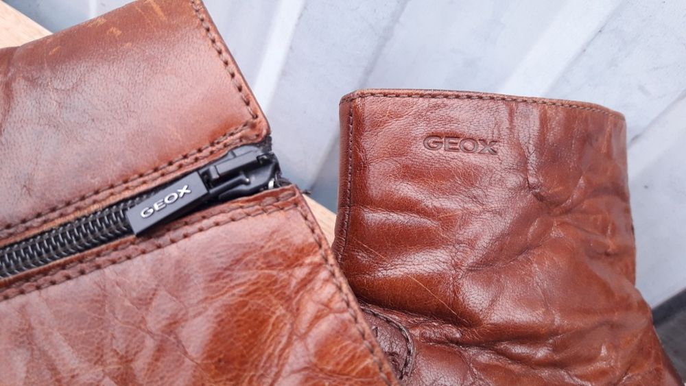 Geox Италия термо-влаго мембрана Буффало экзот-кожа (буйвол) оригинал