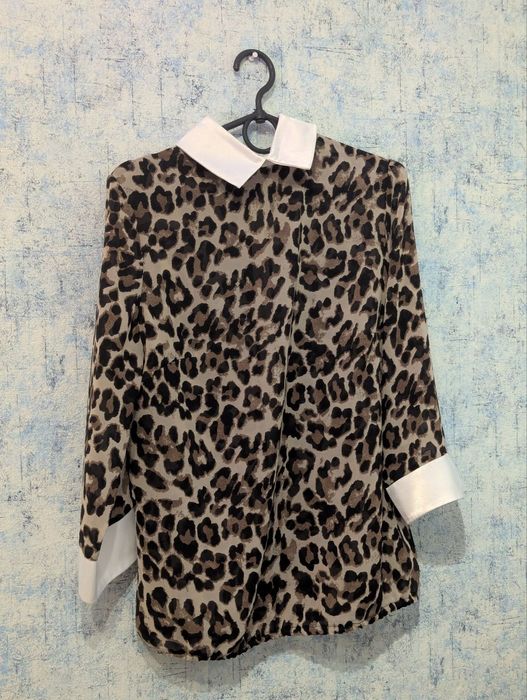 Блуза жіноча з леопардовим принтом
