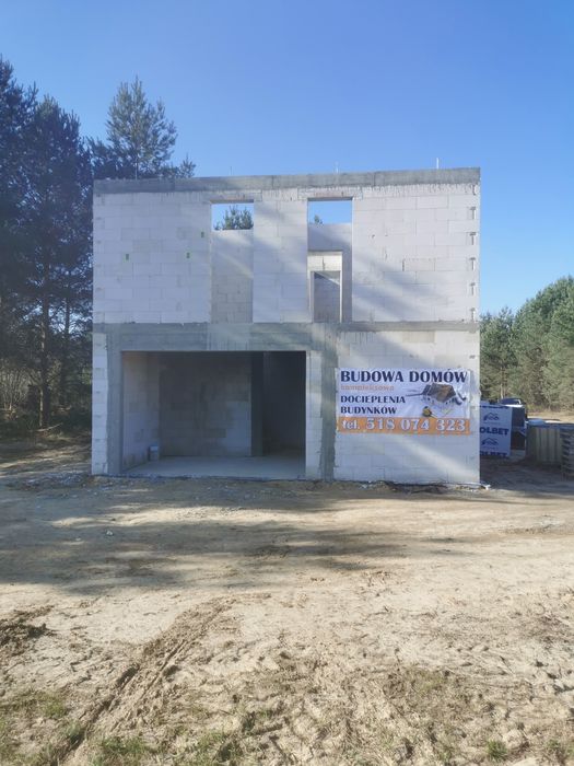 BUDOWA DOMÓW stan surowy lub deweloperski