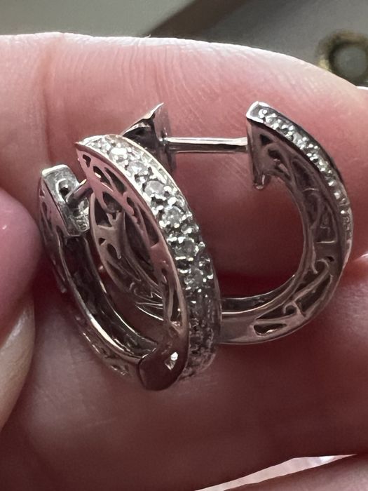 Серьги с бриллиантами