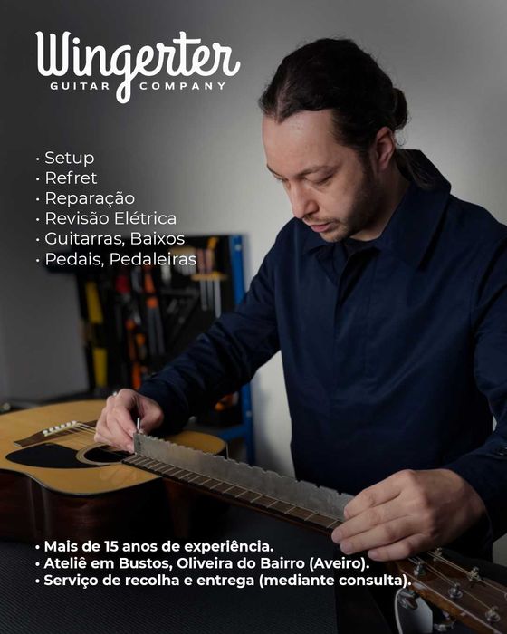 Setup e Reparações para Guitarras e Baixos - Luthier
