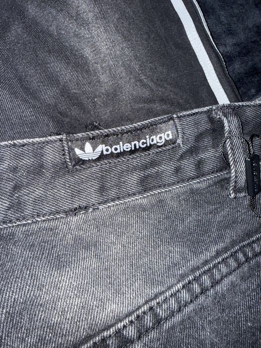 джинсы adidas x balenciaga