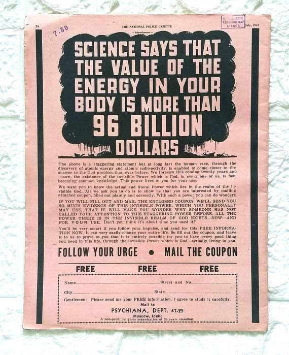 The National Police Gazette The Mafia Unmasked Gale Storm July 1947