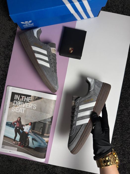 Жіночі кросівки адідас Adidas Spezial W Grey White [36-41]