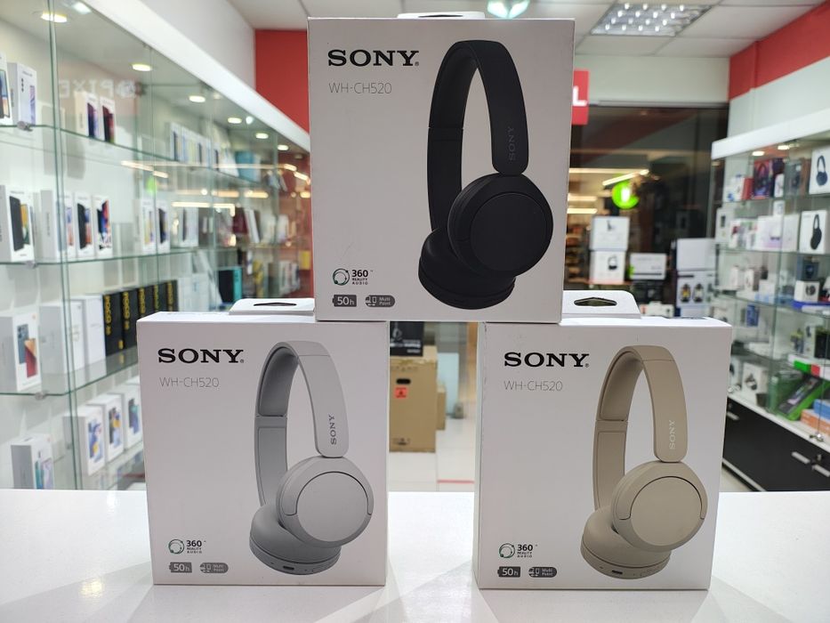 New Sony WH-CH520 Black White Pink