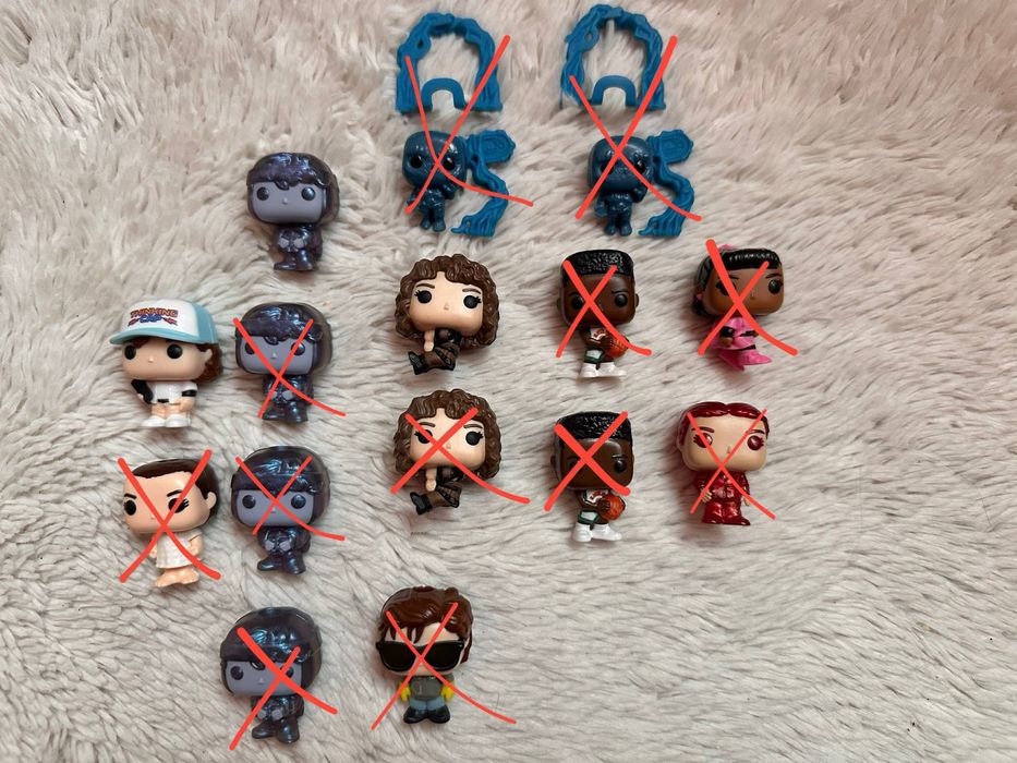 Фігурки Stranger Things Funko pop kinder joy