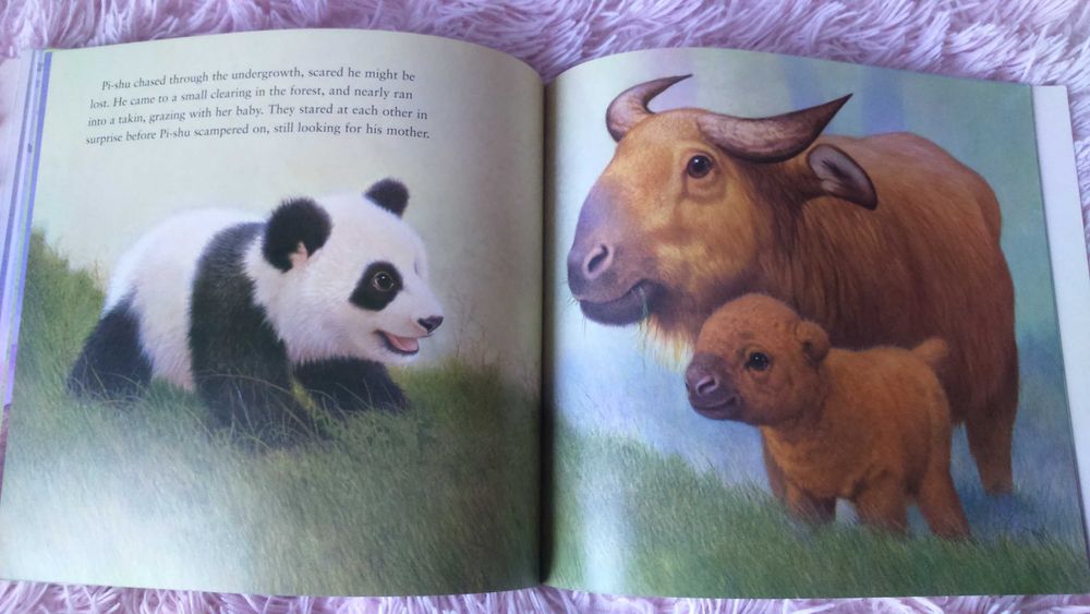 Книга для дітей на англійській  "Pi-shu, the Little Panda" Пі-шу, маленька панда