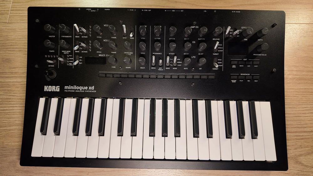 Korg Minilogue XD 2019 - Present - Black