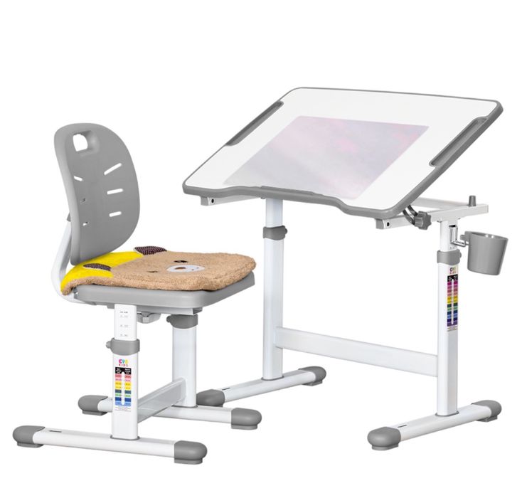 Комплект Evo-kids стол + стул Evo-07 Ergo Grey (Evo-07 Ergo G)