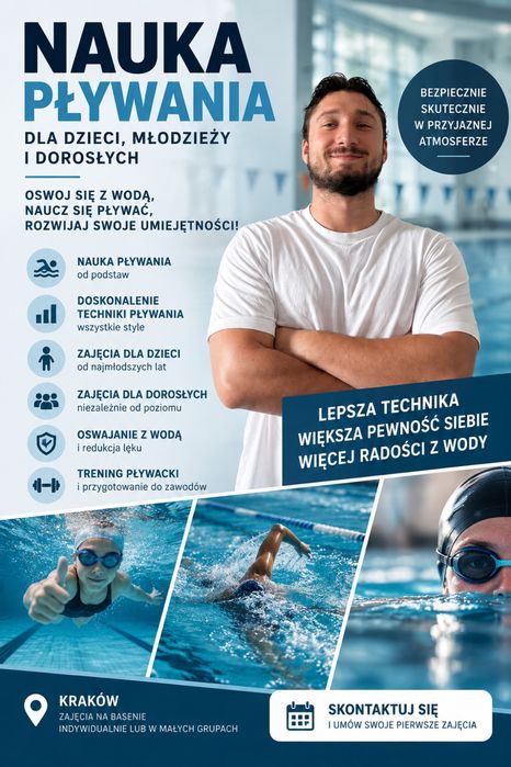 Instruktor pływania/ rehabilitacja w wodzie