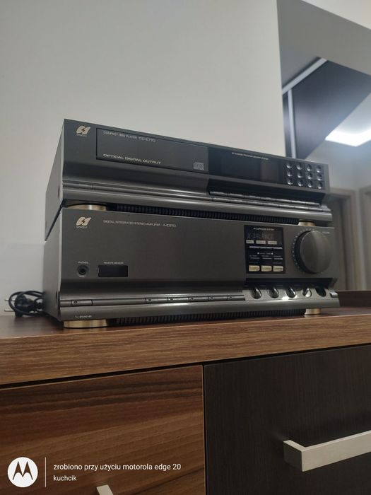 Zestaw Sansui: Wzmacniacz A-E970 + Odtwarzacz CD-E770 | Vintage / Made in Japan