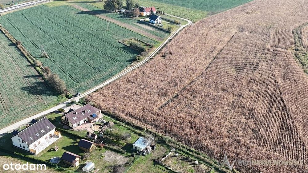Działka budowlana z mediami| Borowa | 1074mkw - Widok 3