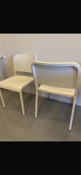 Cadeiras de cozinha brancas ikea