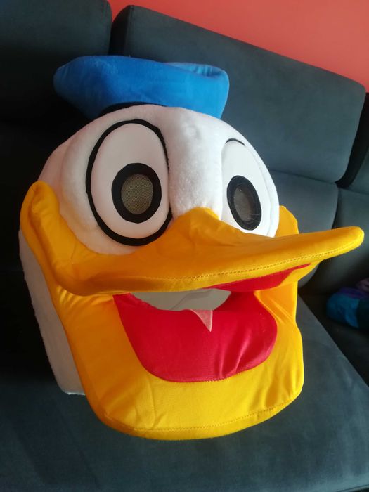 KACZOR DONALD Chodząca żywa duża maskotka kostium reklamowy