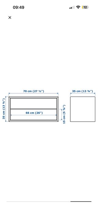 Ikea Eket szafka półka regał szuflada