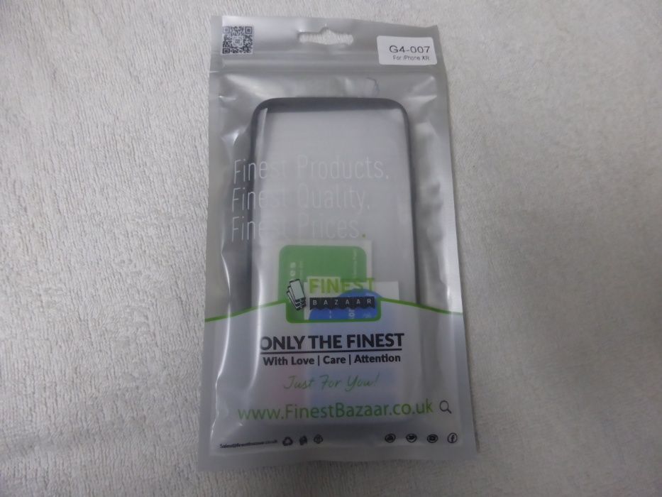 Capa e vidro proteção Iphone XR