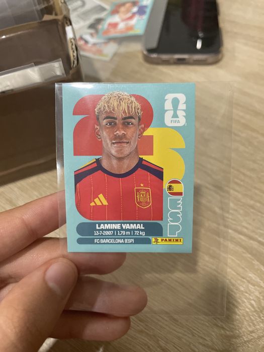 Cromos do Lamine Yamal