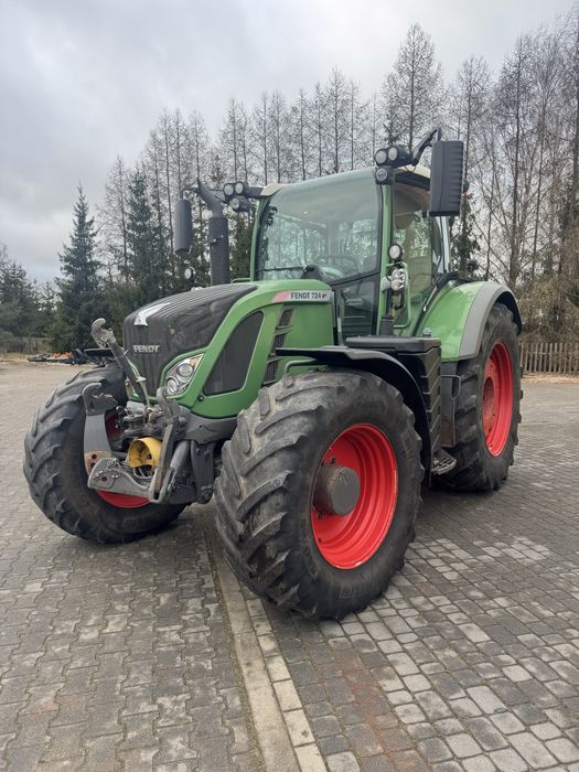Fendt 724 scr profi plus nie 722 wom rtk vario