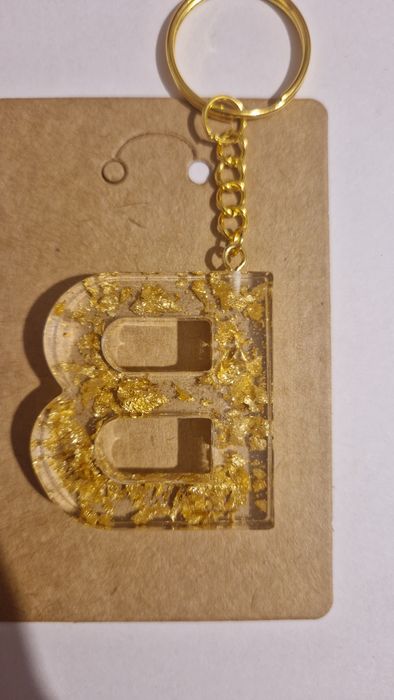 Breloczek litera imienia B