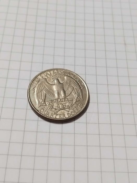 Moeda USA Quarter Dollar 1996