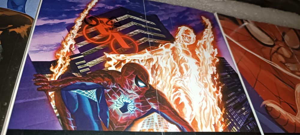 Lote 5 banda desenhada seladas da Marvel Homem Aranha