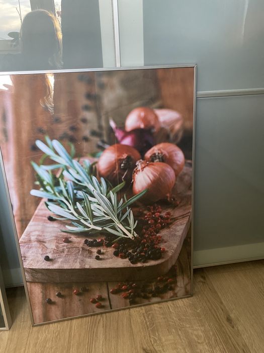 Plakat w ramce Ribba 50 cm na 70 cm z ikea